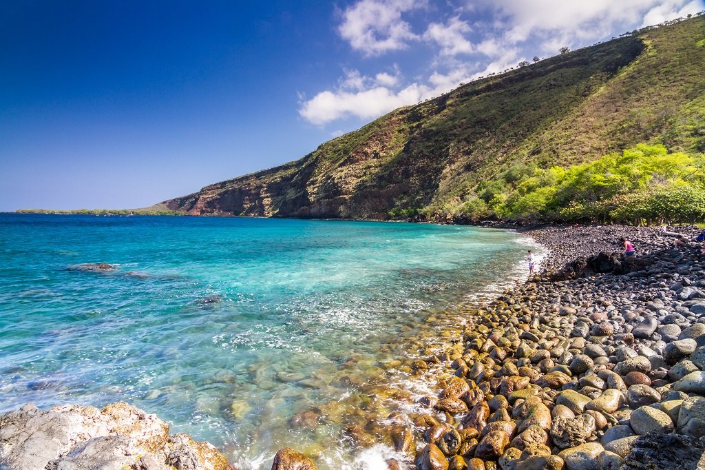 Kealakekua Bay on the Kona coast, Big Island